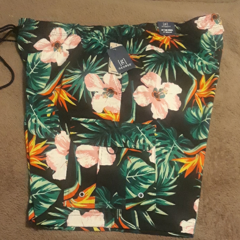 Mens swimming cargo pants(SKU580)